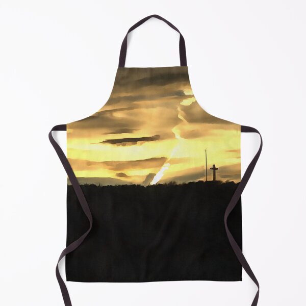 Item preview, Clouded Sunset Beyond The Cross designed and sold by Austin H. Kapfumvuti.
