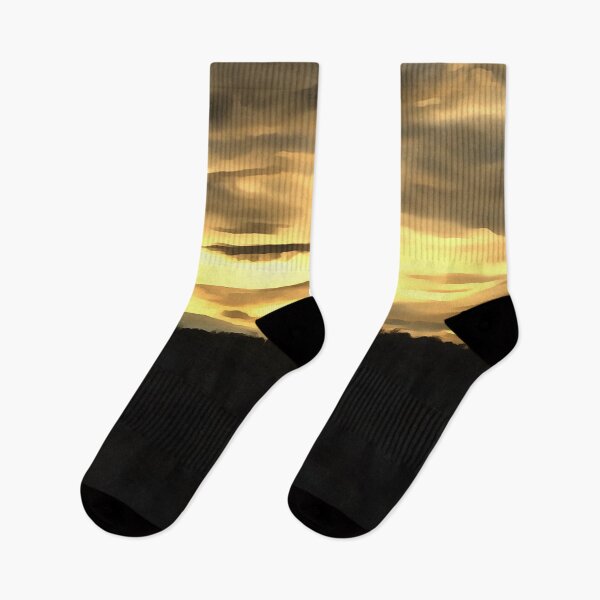 Item preview, Clouded Sunset Beyond The Cross designed and sold by Austin H. Kapfumvuti.