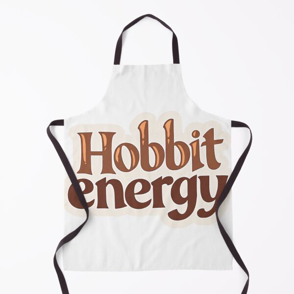 Aperçu de l'œuvre Autocollant énergétique Hobbit créée et vendue par MendaciousMina.