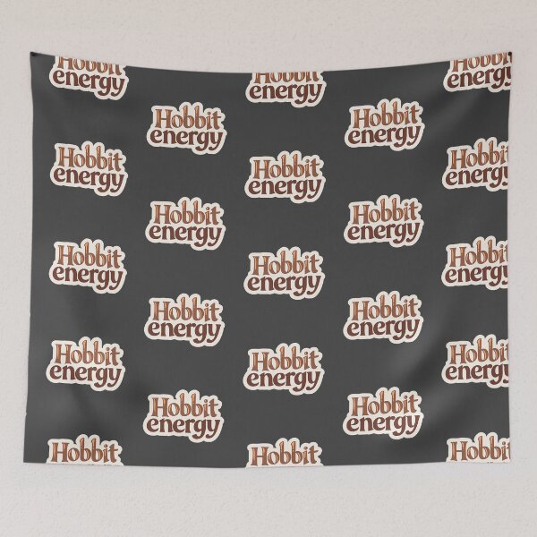 Item preview, Hobbit energy sticker designed and sold by MendaciousMina.