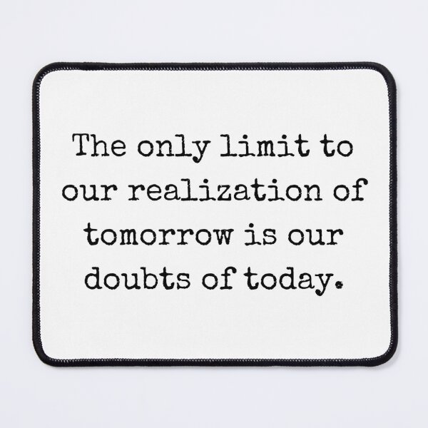 Item preview, The only limit is doubt – Motivational quote typography design designed and sold by BoldTalk.