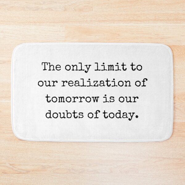 Item preview, The only limit is doubt – Motivational quote typography design designed and sold by BoldTalk.