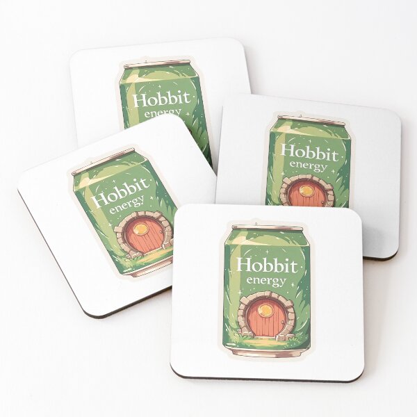 Item preview, Hobbit energy drink sticker designed and sold by MendaciousMina.