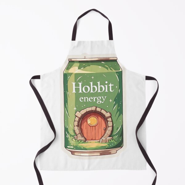 Aperçu de l'œuvre Autocollant pour boisson énergisante Hobbit créée et vendue par MendaciousMina.
