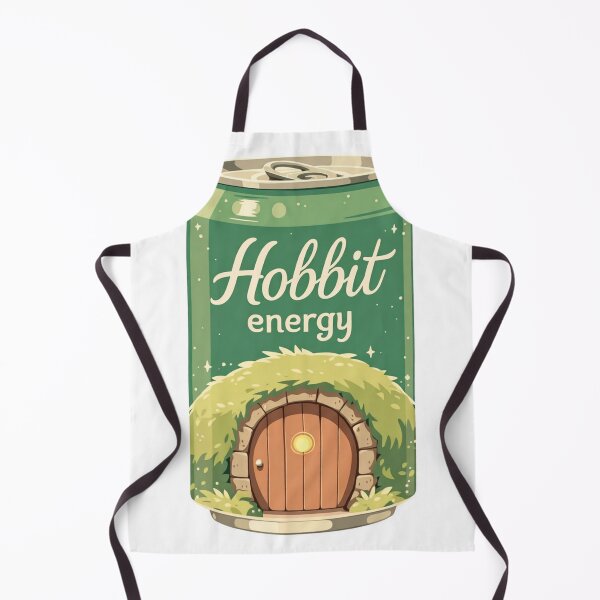 Aperçu de l'œuvre Autocollant pour boisson énergisante Hobbit créée et vendue par MendaciousMina.