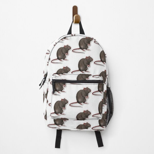 Item preview, Standing Rat Sticker | Realistic Rodent Illustration designed and sold by Teewave-Ashish.