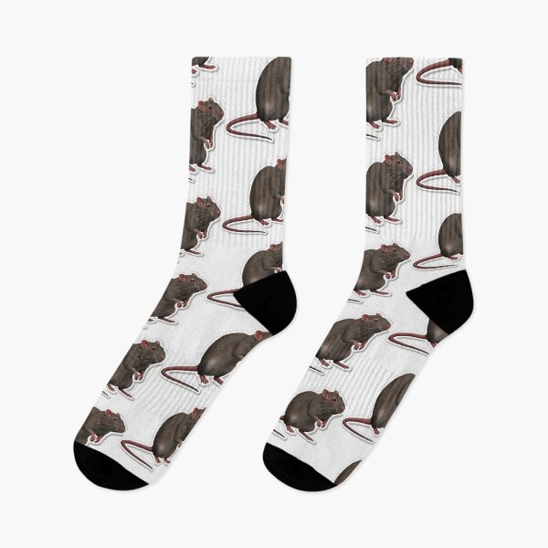 Item preview, Standing Rat Sticker | Realistic Rodent Illustration designed and sold by Teewave-Ashish.