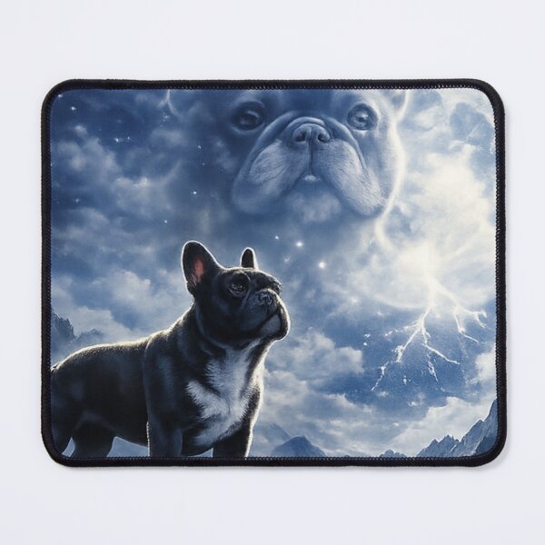 Item preview, Moonlit Spirit French Bulldog Fantasy Art designed and sold by AmazingViews.