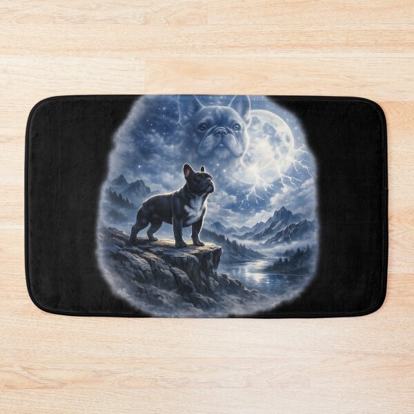 Item preview, Moonlit Spirit French Bulldog Fantasy Art designed and sold by AmazingViews.