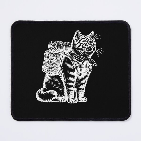 Item preview, Outdoor Adventure Cat designed and sold by Analog Aura .