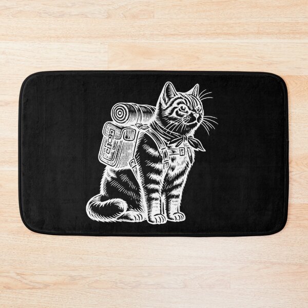 Item preview, Outdoor Adventure Cat designed and sold by Analog Aura .