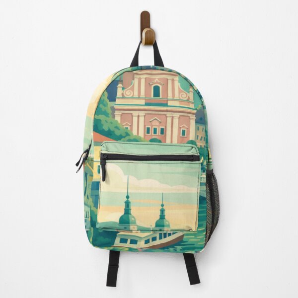 Item preview, Ljubljana Travel Poster designed and sold by MatthewHeights.