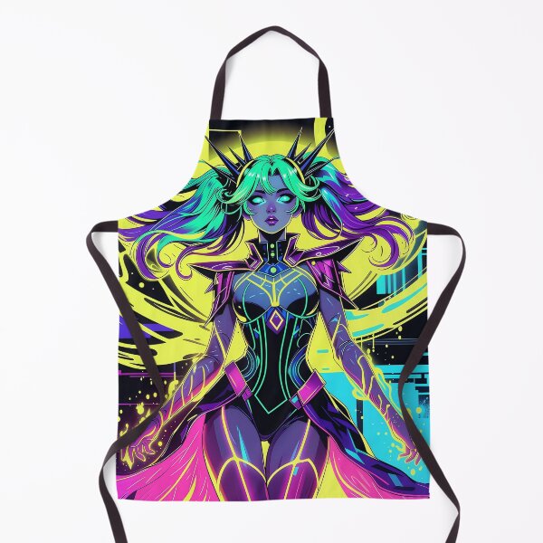 Item preview, Neon Empress of the Digital Void designed and sold by RadaQueen.