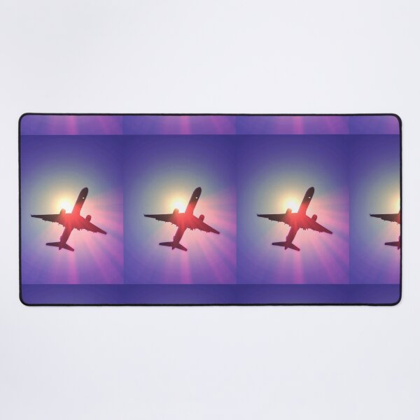 Item preview, Fly Away – Airplane Silhouette at Sunset designed and sold by Artondra Hall.