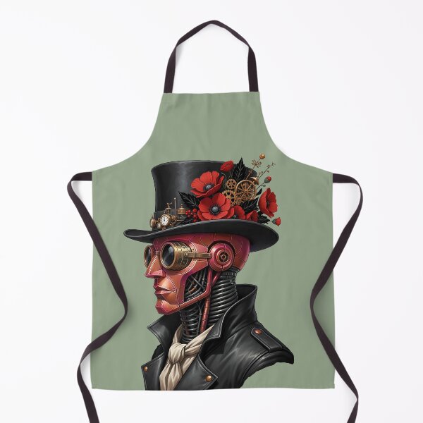Item preview, Industrial Gothic Steampunk Fantasy Portrait designed and sold by The Visual Syllabus.
