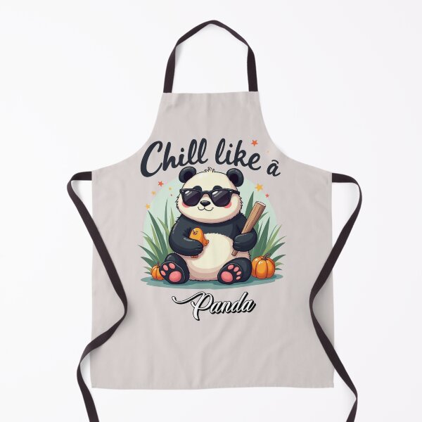 Item preview, Chill Like a Panda Cute Panda Cool Panda Bear Happy Gifts T-Shirt designed and sold by MalwasBasket.