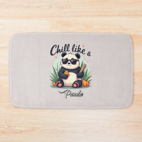 Item preview, Chill Like a Panda Cute Panda Cool Panda Bear Happy Gifts T-Shirt designed and sold by MalwasBasket.