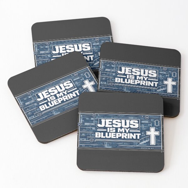 Item preview, Jesus Is My Blueprint Christian Faith Urban Graphic Tee designed and sold by CoachEkong.