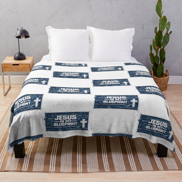 Item preview, Jesus Is My Blueprint Christian Faith Urban Graphic Tee designed and sold by CoachEkong.