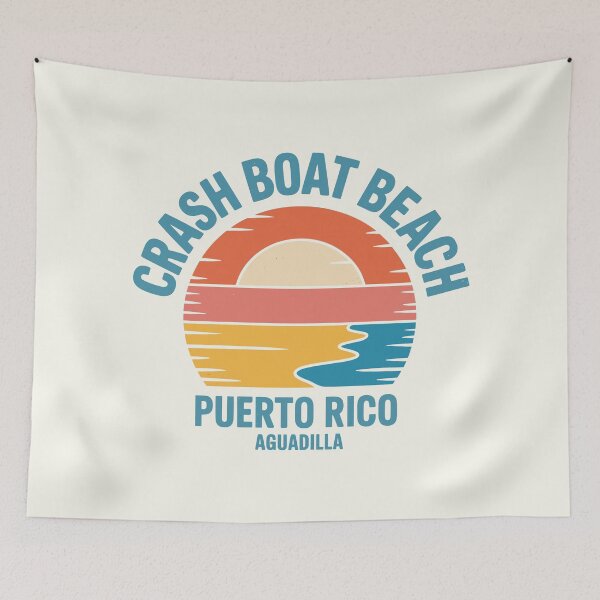 Item preview, Crash Boat Beach Aguadilla Puerto Rico Sunrise – Caribbean Surf Streetwear Graphic designed and sold by paulo silveira.