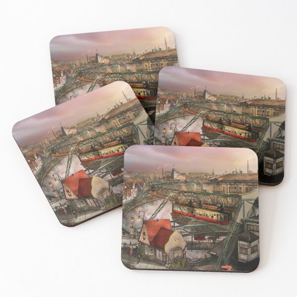 Item preview, Train Station - Wuppertal Suspension Railway 1913 designed and sold by Mike Savad Photography.