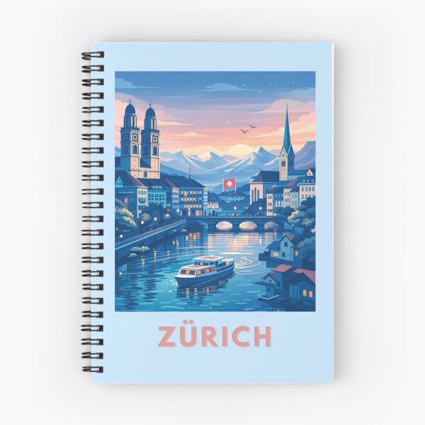 Item preview, Zurich Postcard designed and sold by MatthewHeights.