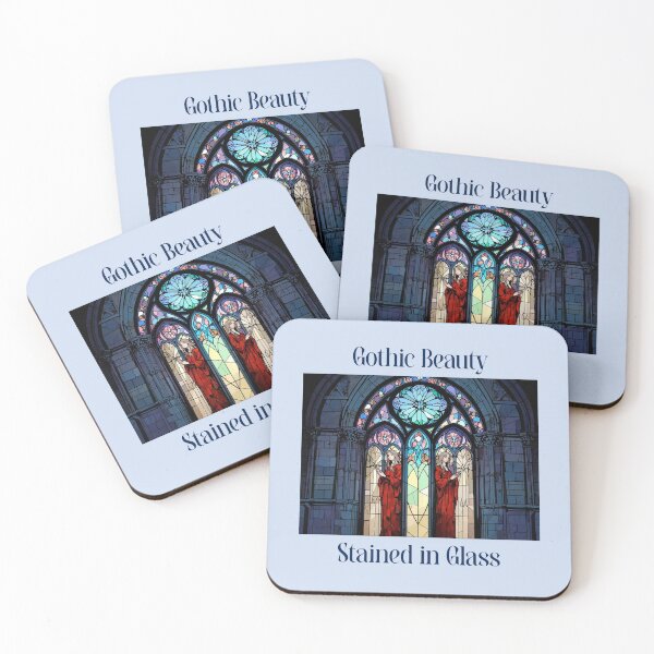 Item preview, Gothic Beauty Stained in Glass Castlecore designed and sold by Sachie's Studio.