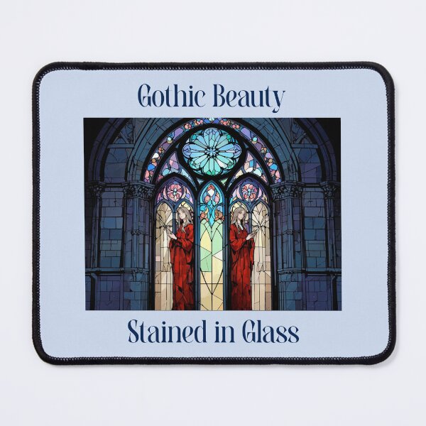 Item preview, Gothic Beauty Stained in Glass Castlecore designed and sold by Sachie's Studio.