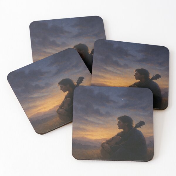 Item preview, Twilight Song — Acoustic Guitarist at Dusk designed and sold by Naynners Designs.