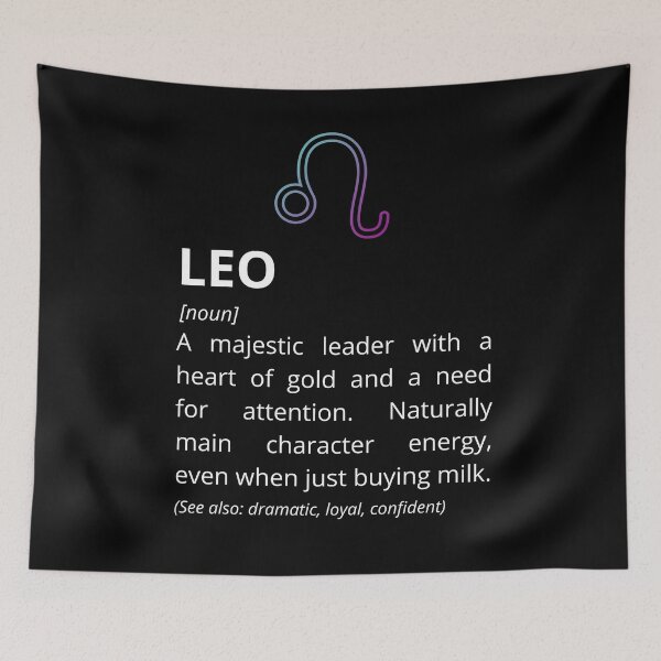 Item preview, Leo Definition - Funny Zodiac Dictionary Gift designed and sold by Freddie's Design Studio.