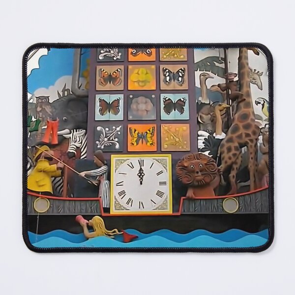 Item preview, Inverness Scotland Childhood Nostalgia Clock Pin Badge Sticker designed and sold by ArcanePrintsxo.