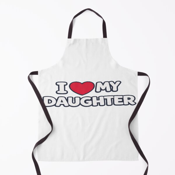 Item preview, I Love My Daughter – Cute Family Love Typography Design designed and sold by alizo74.