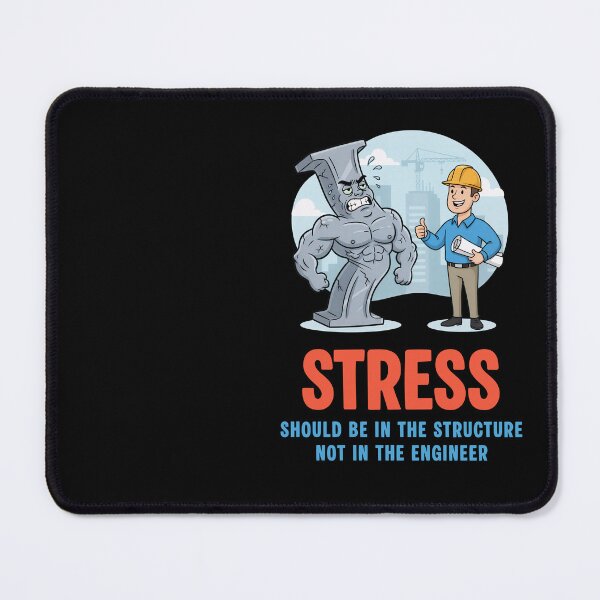 Item preview, Funny Structural Engineer Stress - Civil Engineering Gift designed and sold by LinaValearte.