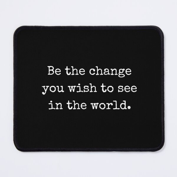 Item preview, Inspirational Quote – Be the Change designed and sold by BoldTalk.