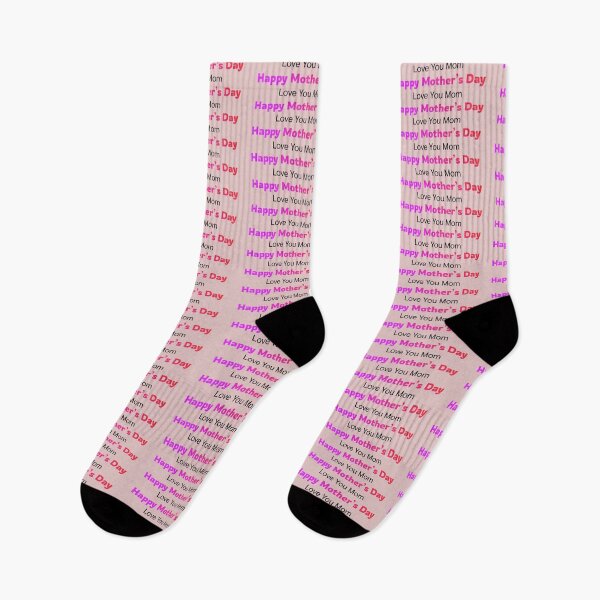 Item preview, Happy Mother's Day Mom Love You Pink Text Stickers Prints Posters Wall Art Magnet Home Coffee Cup Decoration TShirt Stationary Notebook Magnet Hat Kitchen Work School Office Redbubble Shop designed and sold by Saritas Boutique Shop.