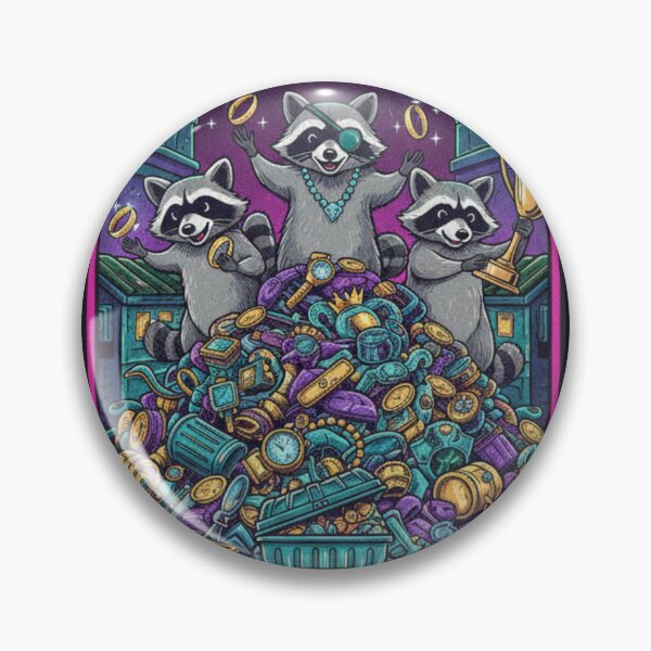 Item preview, Professional Looters Raccoon Squad - Funny Trash Panda Heist designed and sold by Wear Sculpt.