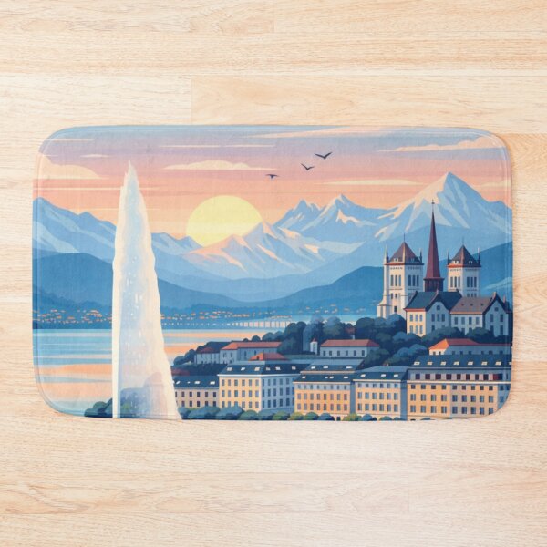 Item preview, Geneva Postcard designed and sold by MatthewHeights.