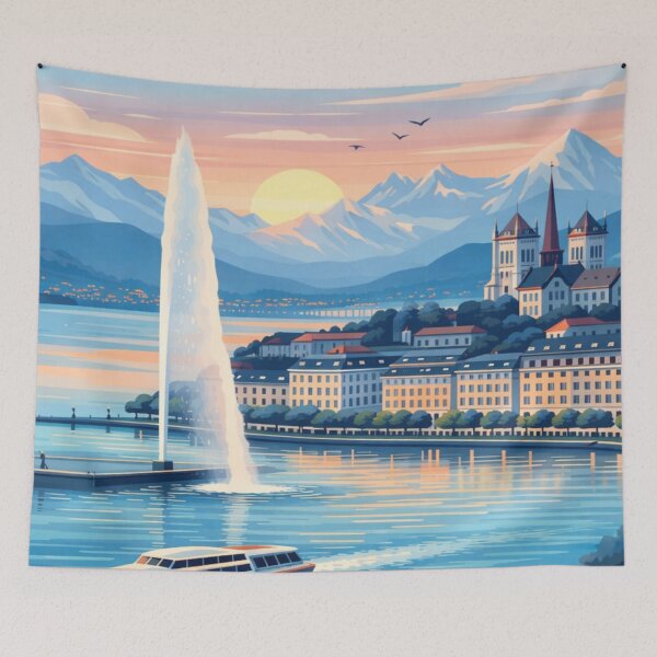 Item preview, Geneva Postcard designed and sold by MatthewHeights.