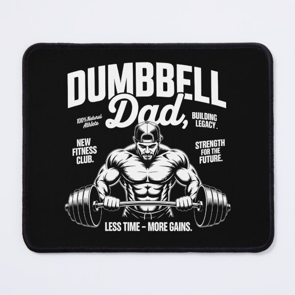 Item preview, Dumbbell Dad - Fitness Gym Lifestyle designed and sold by ZACK ART.