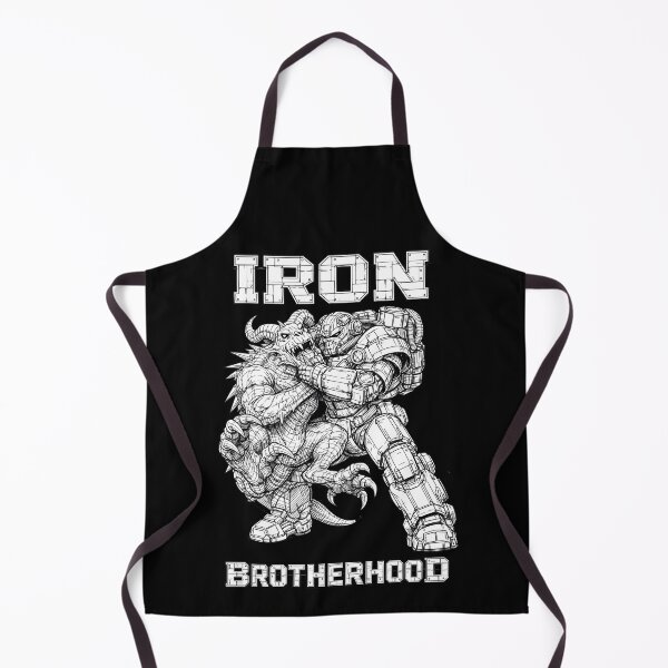 Item preview, Retro Futuristic Exoskeleton Battle Blueprint Shirt – Iron Brotherhood Power Armor vs Mutant designed and sold by WAUZ.