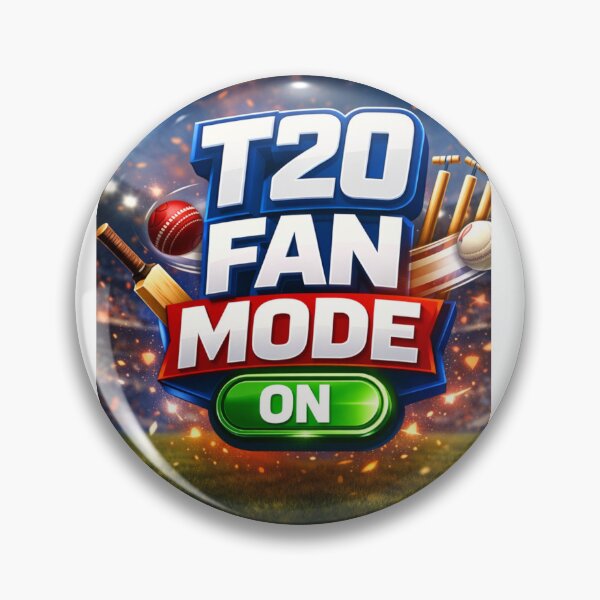 Artikelvorschau, T20-Fan-Modus im Cricket-Sportdesign entworfen und verkauft von Fashionhouse360.