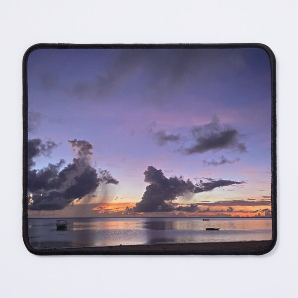 Item preview, Twilight Fire - Tropical Pre-Dawn Coastal Photography Print designed and sold by CoastalLiminal.