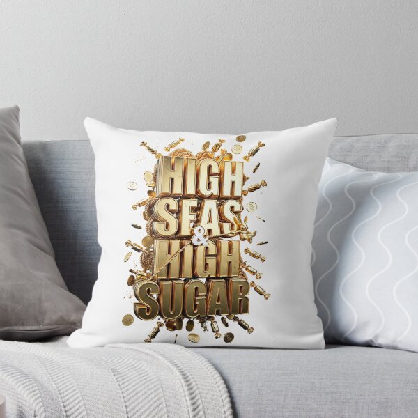 Item preview, Golden Pirate Candy Typography Art designed and sold by newvisionart191.