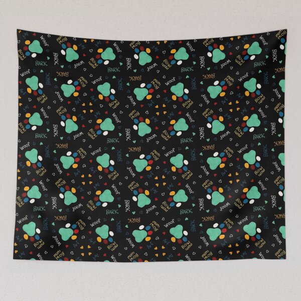 Item preview, Cute dog pattern for pet vet pet parents, dog walkers, dog groomers gifts designed and sold by Robobonez.