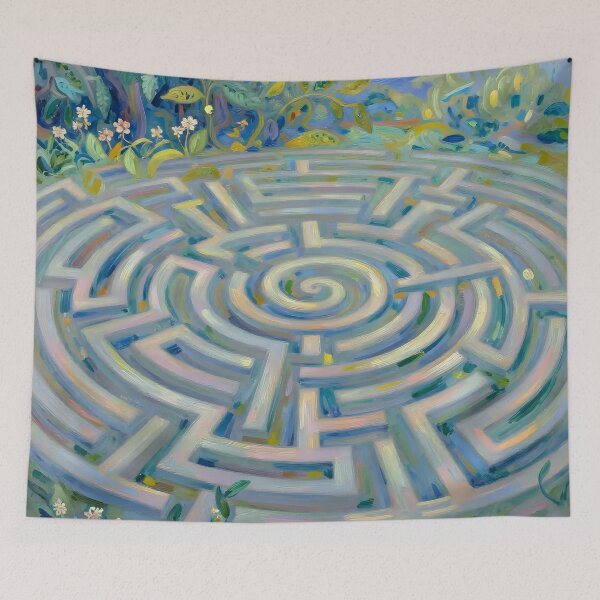 Item preview, An Artistic image of a Maze designed and sold by Nomad-Maynard.