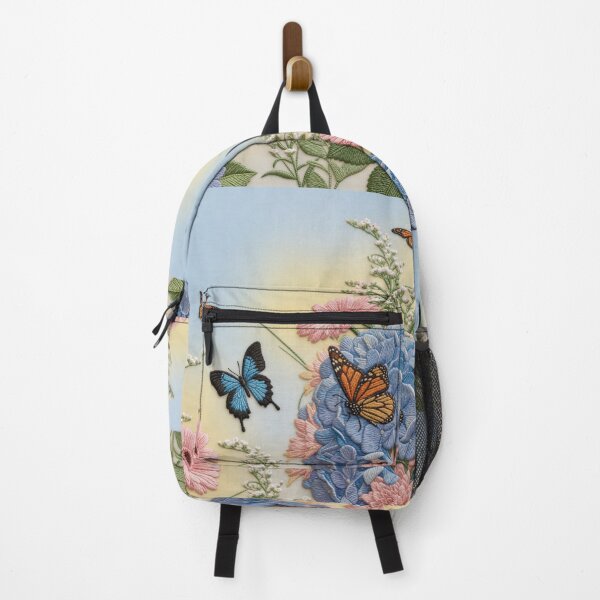 Item preview, Embroideries of Hydrangeas, Gerberas, Chrysanthemums and Butterflies designed and sold by Ciervo Primavera.
