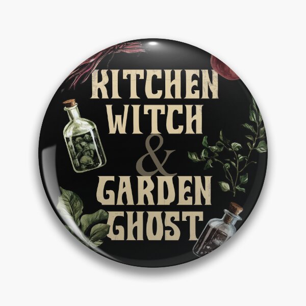 Item preview, Kitchen Witch and Garden Ghost - Cottagecore Aesthetic Herbs designed and sold by LinaValearte.