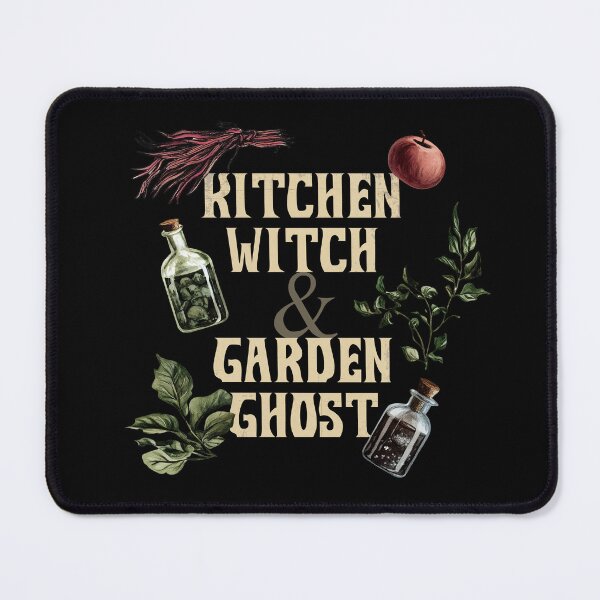 Item preview, Kitchen Witch and Garden Ghost - Cottagecore Aesthetic Herbs designed and sold by LinaValearte.
