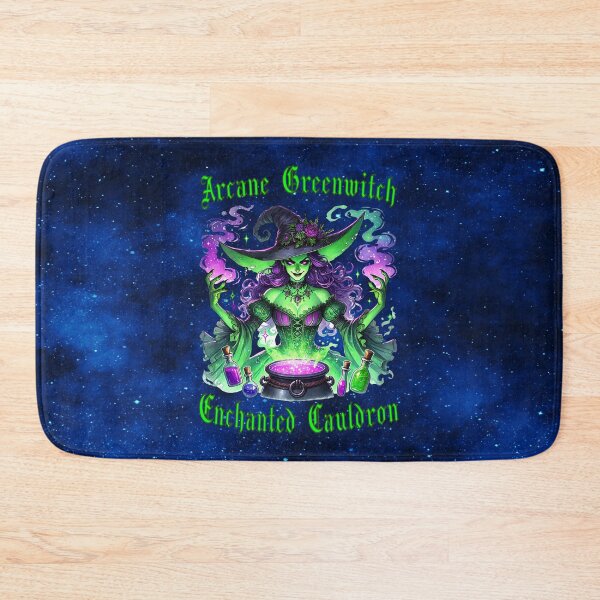 Item preview, Arcane Greenwitch – Enchanted Cauldron designed and sold by MysticOzzy.
