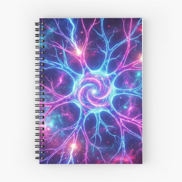 Item preview, Electric Mind - Artistic Colorful Neuron Network designed and sold by TheRichGallery.